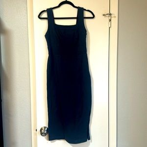 Banana Republic, Cotton Navy Pencil Dress